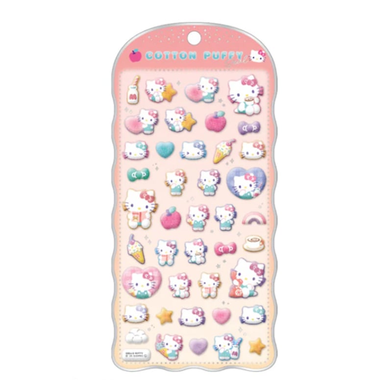 サンリオキャラクターズ》 ハローキティ シールシート コットン