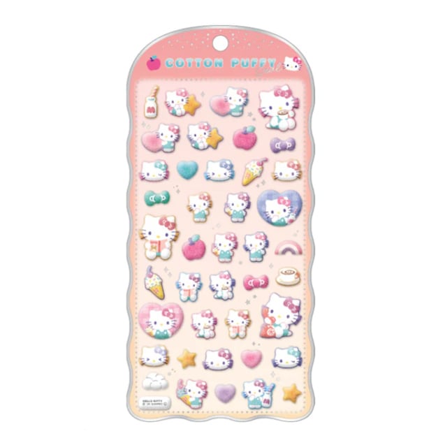 サンリオキャラクターズ》 ハローキティ シールシート コットン