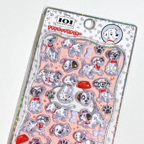 【プチドロップステッカー】ディズニーキャラクター《101匹わんちゃん》 シール ステッカー
