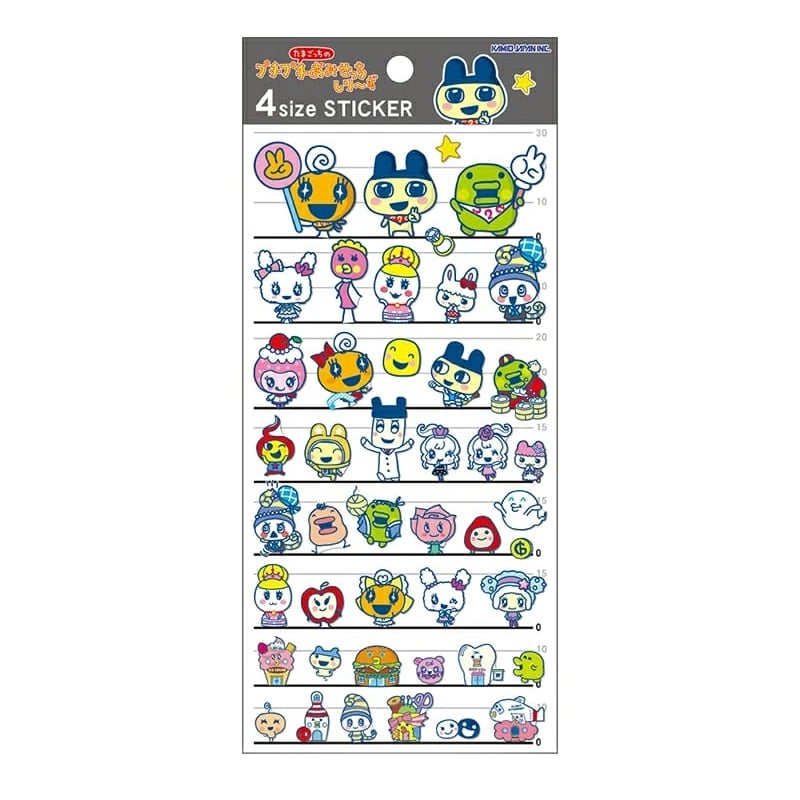 4size STICKER】たまごっち《230495(おみせっちA)》 シール ステッカー