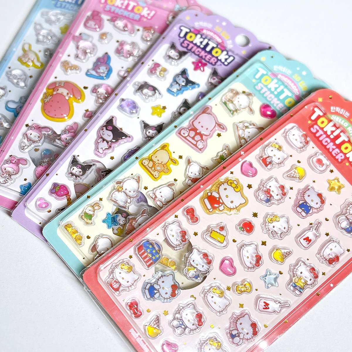 韓国シール】TOK! TOK!サンリオシール ステッカー | SHIROIOUCHI