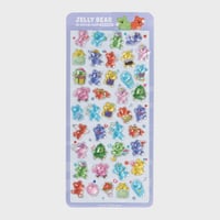 【韓国シール】3D CRYSTAL STICKER《ジェリーベア》シール