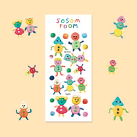 【SOSOM ROOM】おともだちシール