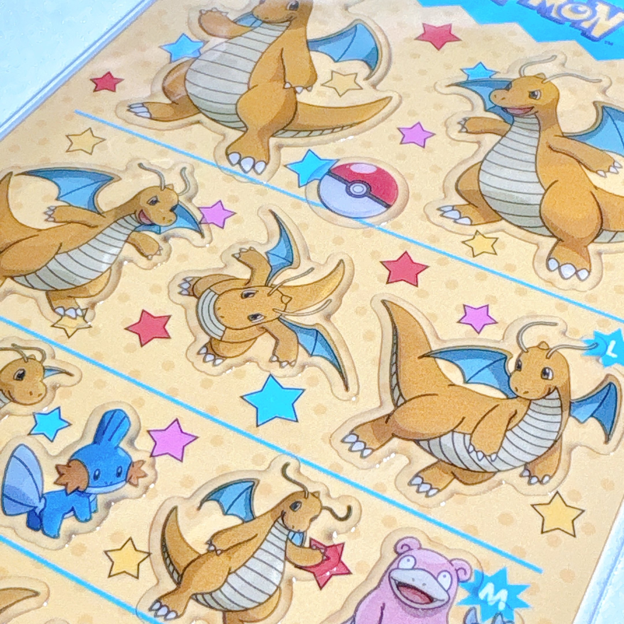 ポケモンシール　カイリュー 韓国限定シール】エポキシシール/ポケモン カイリュー | SHIROIOUCHI