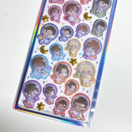 【うるちゅるポップシール】 名探偵コナン ぷちコスモ シール ステッカー