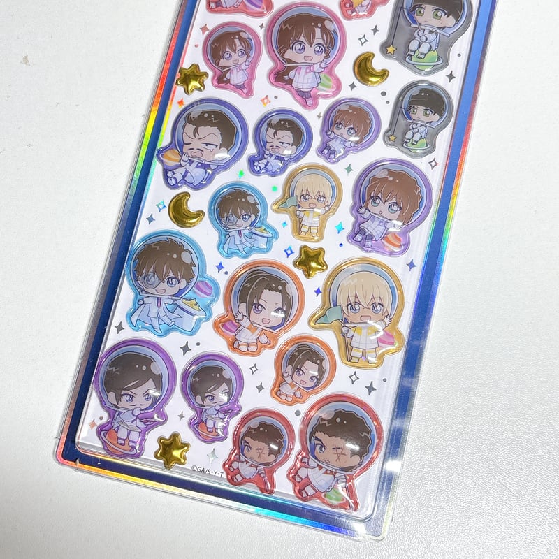 うるちゅるポップシール】 名探偵コナン ぷちコスモ シール ステッカー