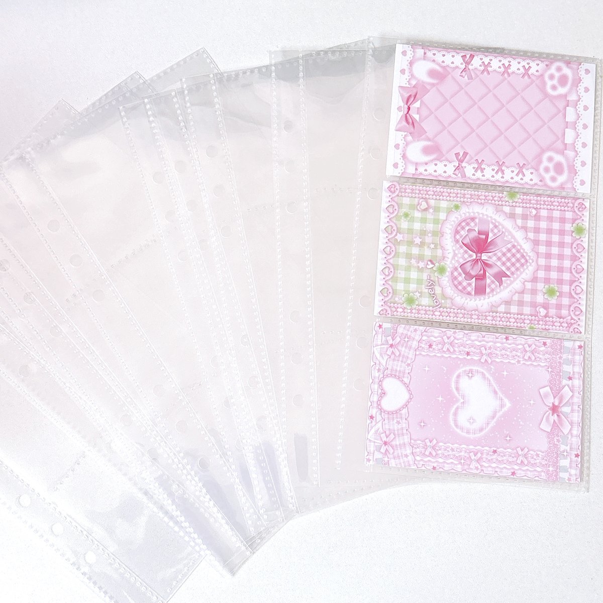 A6 リフィル sweets checksheet ① 2300円 A6】ファイル用リフィル 10枚入り | SHIROIOUCHI