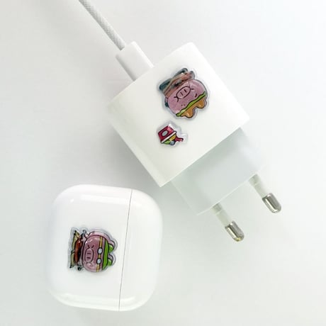【韓国シール】3D CRYSTAL STICKER《HORORO クルクルホロロ》シール