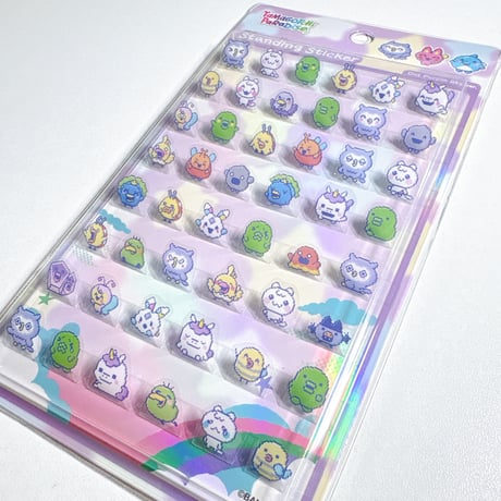 【韓国シール】たまごっち  Dot Purple Sky スタンディングシール ステッカー