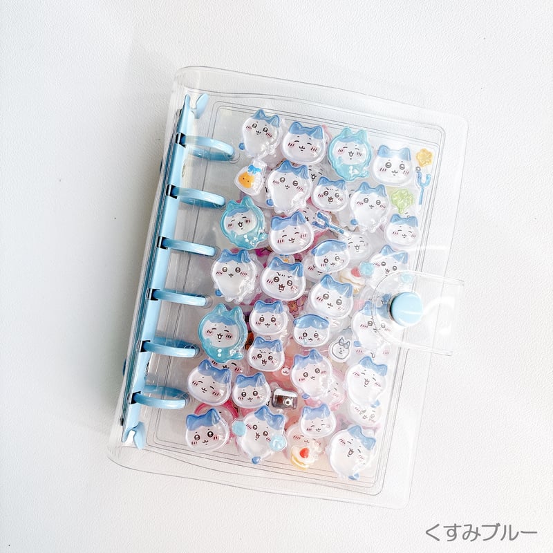 A7】6つ穴クリアバインダー シール帳 | SHIROIOUCHI