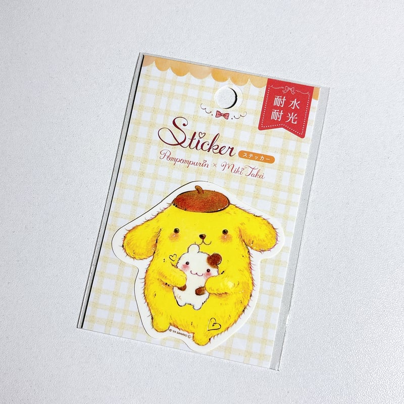 サンリオキャラクターズxたけいみき ダイカットシール ステッカー