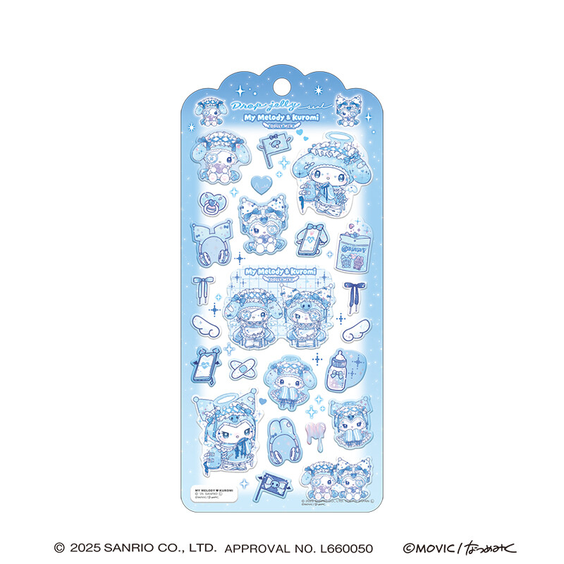 ドロップジェリーシール サンリオキャラクターズ マイメロディ×クロミ