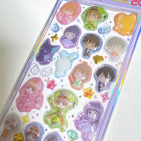 【うるちゅるポップシール】 カードキャプターさくら 《ラベンダー》 シール ステッカー