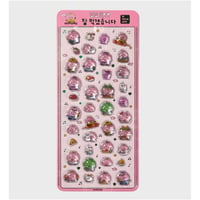 【韓国シール】3D CRYSTAL STICKER《HORORO クルクルホロロ》シール
