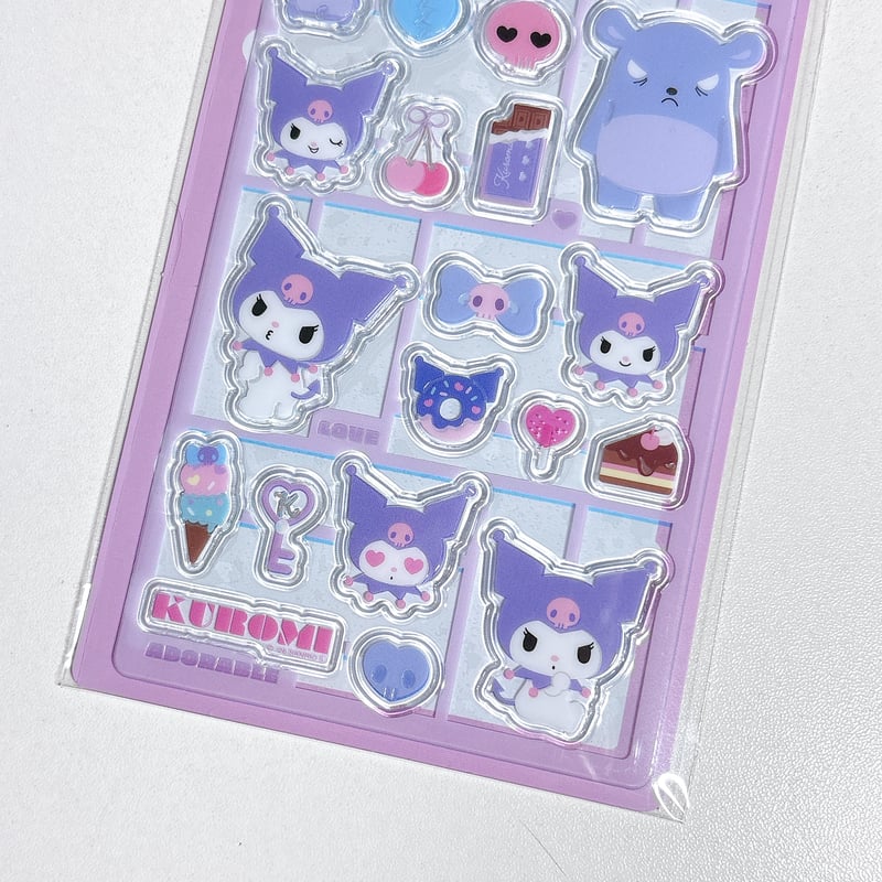 プラスチックモデル風シール】サンリオキャラクターズ クロミ シール