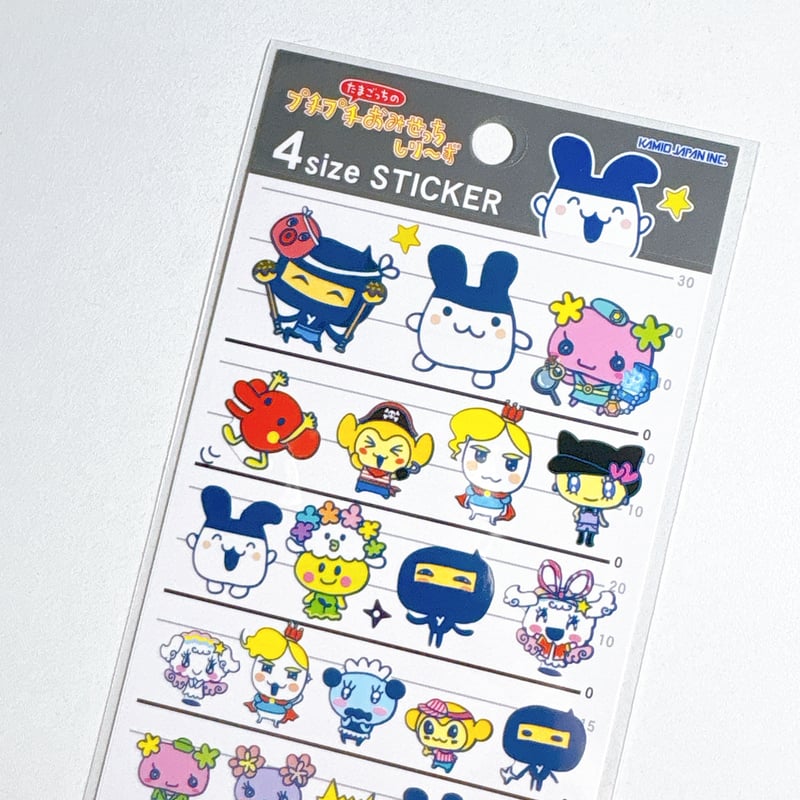 4size STICKER】たまごっち《230496(おみせっちB)》 シール ステッカー
