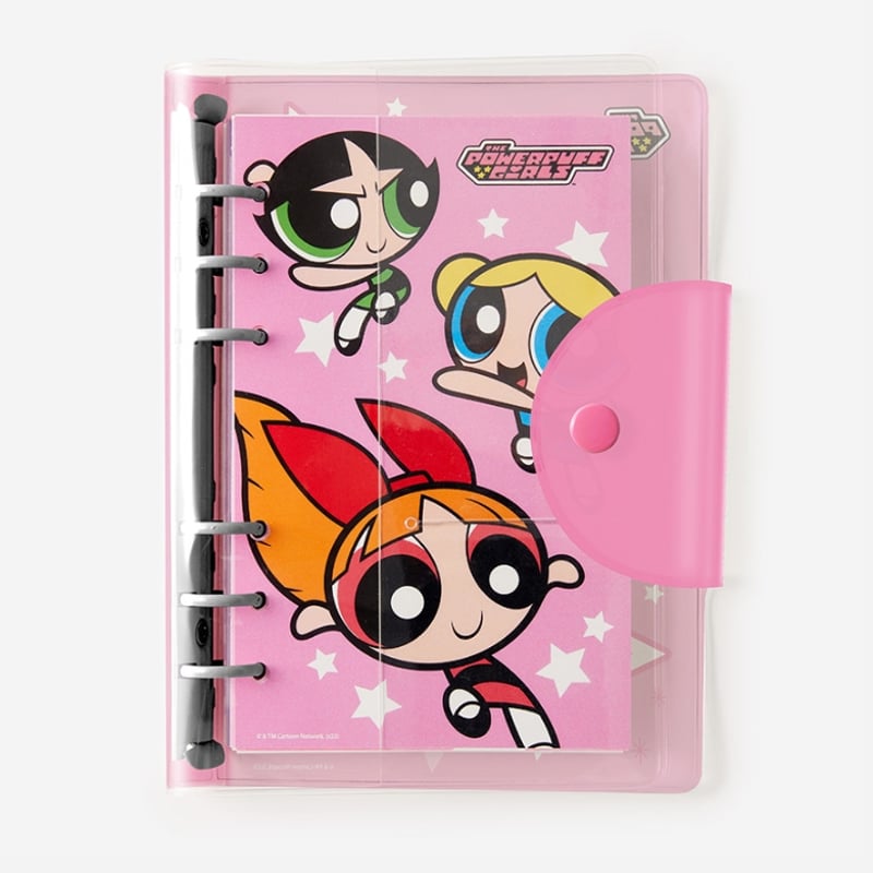 韓国・パワパフガールズ 【A6】 6穴バインダー シール帳 | SHIROIOUCHI