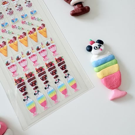 【予約11月下旬発送！】【SOSOM ROOM】DESSERT NEMOシール