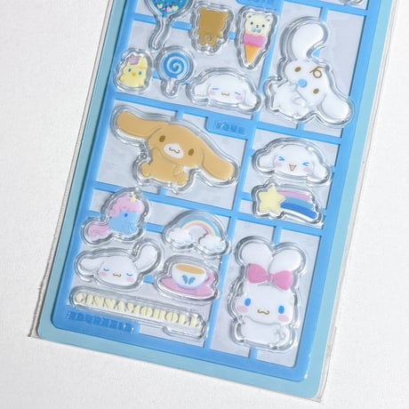 【プラスチックモデル風シール】サンリオキャラクターズ シナモロール シール ステッカー