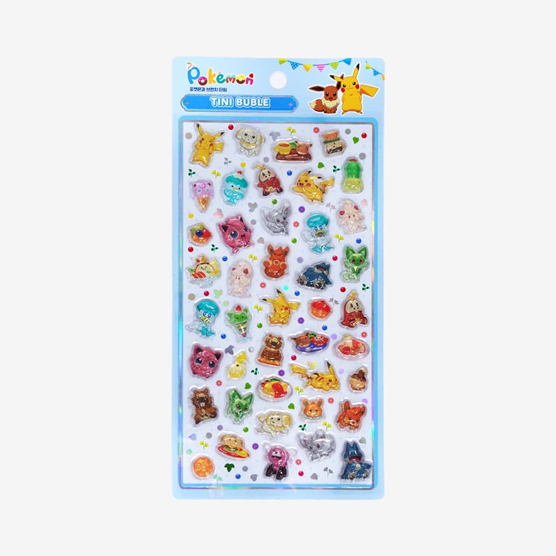 韓国シール】TINI BUBLE STICKER《ポケットモンスター》シール