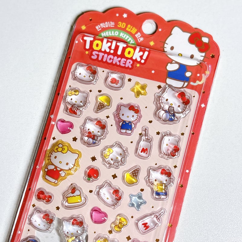 韓国シール】全5枚セット☆TOK! TOK!サンリオシール ステッカー