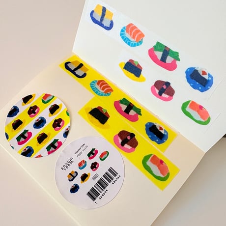 【SOSOM ROOM】Paper sushi　マスキングテープ