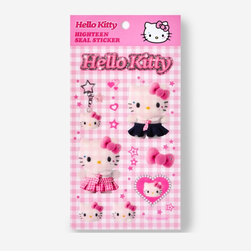 ハローキティ レストラン限定 シール キティ 立体シール HELLO KITTY ハローキティ レストラン限定 シール キティ 立体シール HELLO KITTY