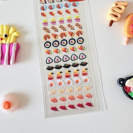 【予約11月下旬発送！】【SOSOM ROOM】FOOD NEMOシール