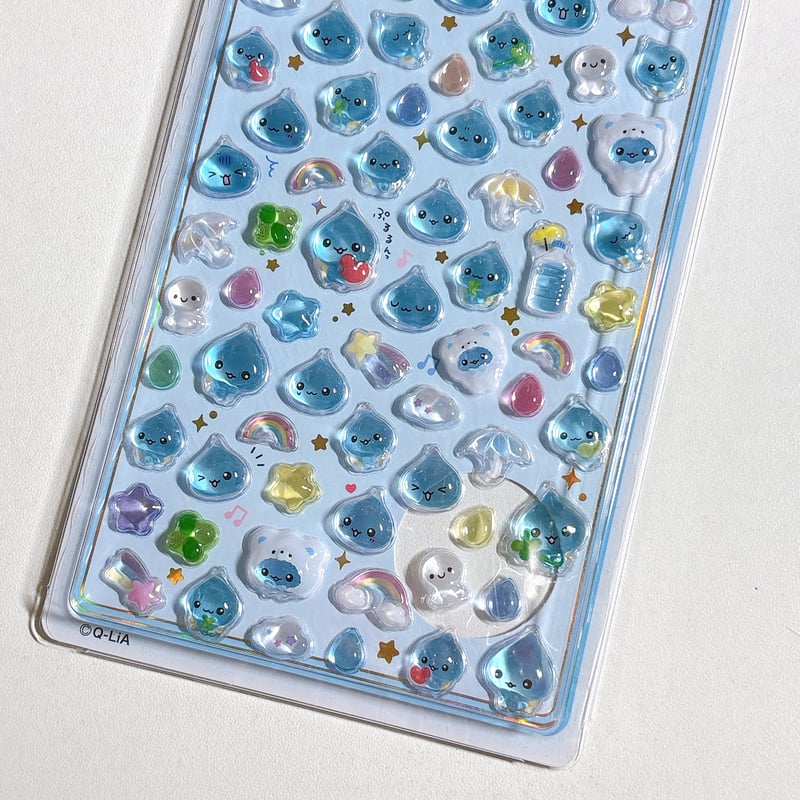 ボンボンドロップシール mini】 しずくちゃん シール ステッカー