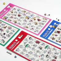 【韓国シール】3D CRYSTAL STICKER《スヌーピー》シール