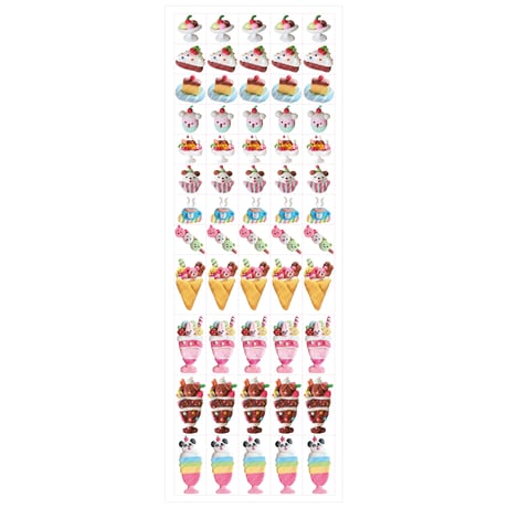 【予約11月下旬発送！】【SOSOM ROOM】DESSERT NEMOシール