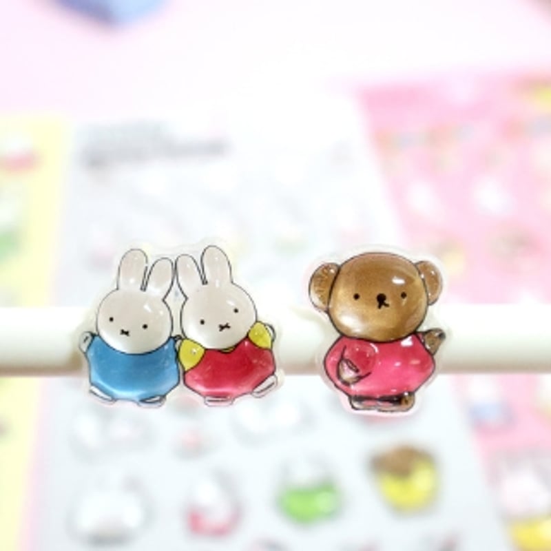 韓国シール】☆B品☆ミッフィーちゃん 3Dステッカー | SHIROIOUCHI