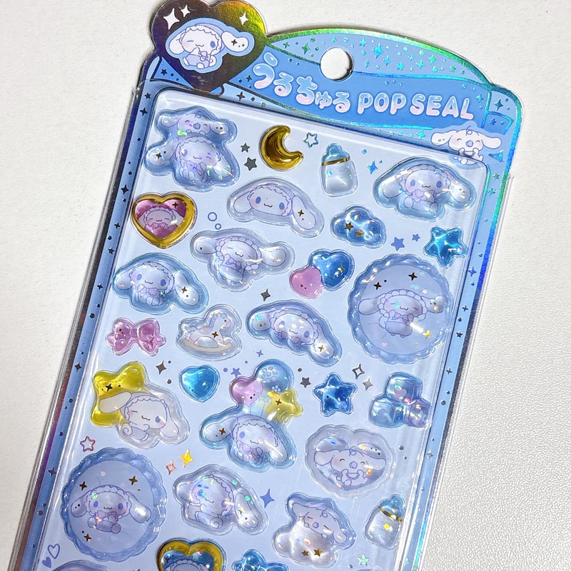 うるちゅるポップシール】 サンリオキャラクターズ シナモロール
