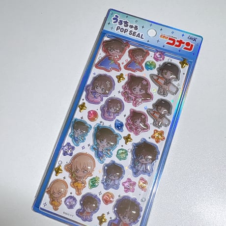 【うるちゅるポップシール】 《名探偵コナン・マリン》 シール ステッカー