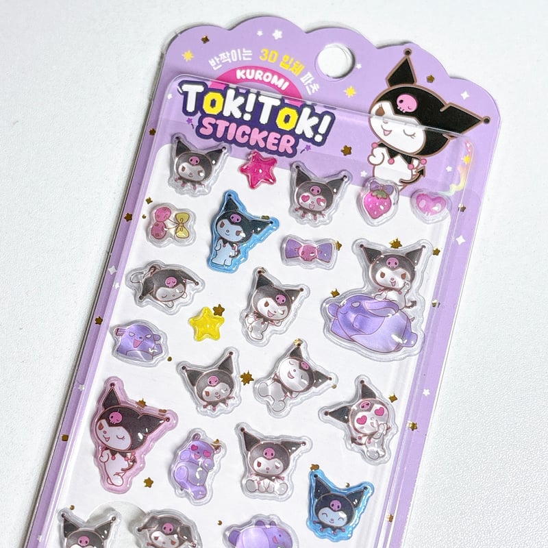 韓国シール】全5枚セット☆TOK! TOK!サンリオシール ステッカー