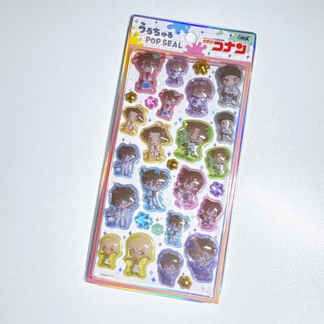 【うるちゅるポップシール】 《名探偵コナン・ペンキ》 シール ステッカー