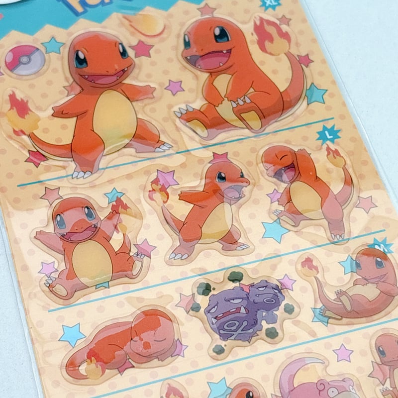 韓国限定シール】エポキシシール/ポケモン ひとかげ | SHIROIOUCHI