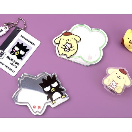 【韓国】サンリオ sanrio ランダムミラーステッカー