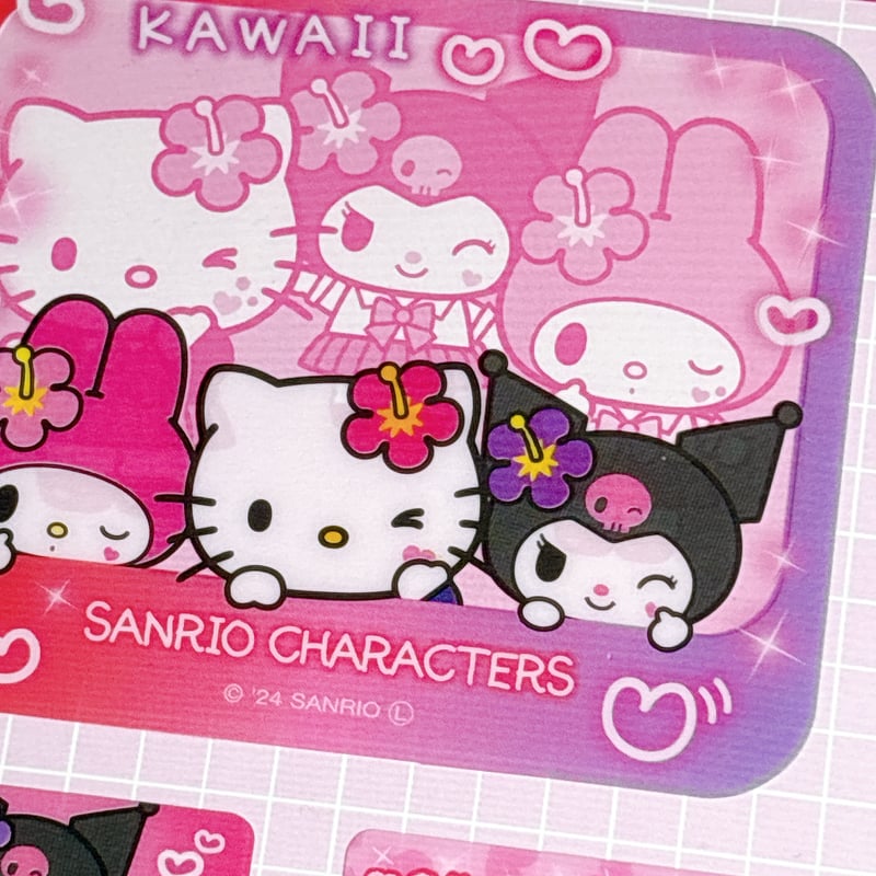 サンリオキャラクターズ プリ風ステッカーセット Y2K／おんなのこ