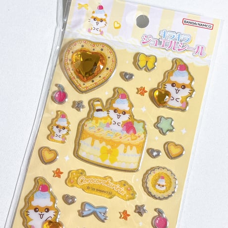 【キラキラジュエルシール】】Y2Kホイップ コロコロクリリン シールシート