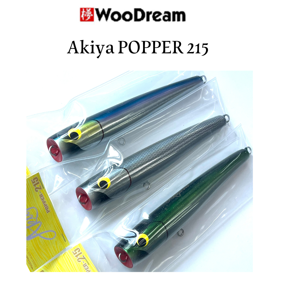 WooDream Akiya Popper 215 ウッドリーム アキヤ ポッパー 特別カラー