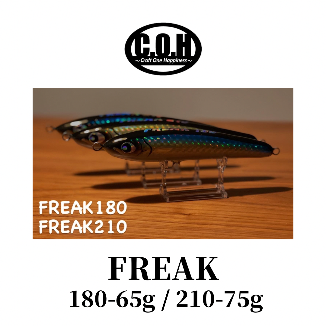 C.O.H / Freak 300-210（ノリーズ×アカシブランド ウォッシャー 