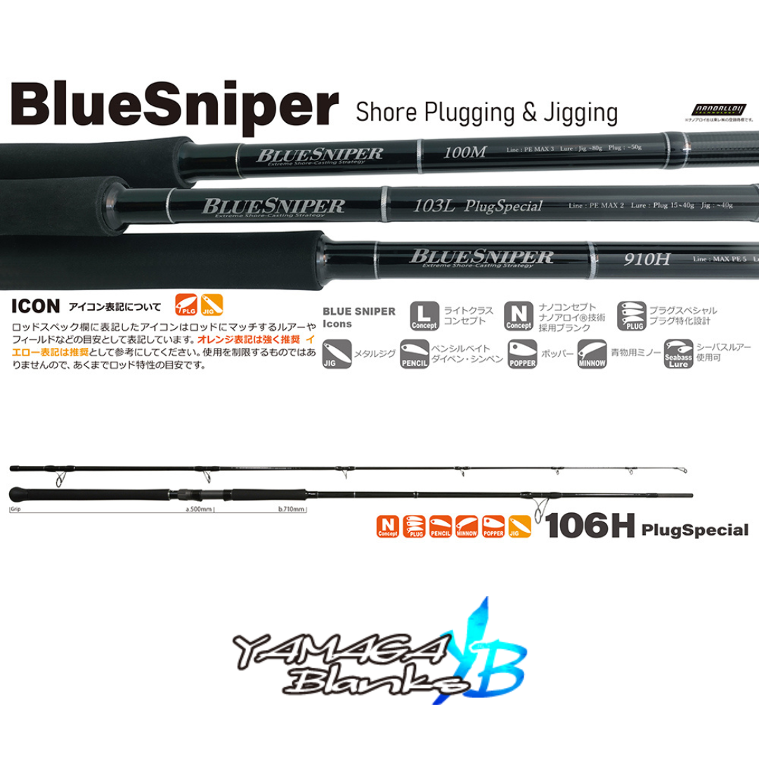 ブルースナイパー106Hサブロッドをお探しの方