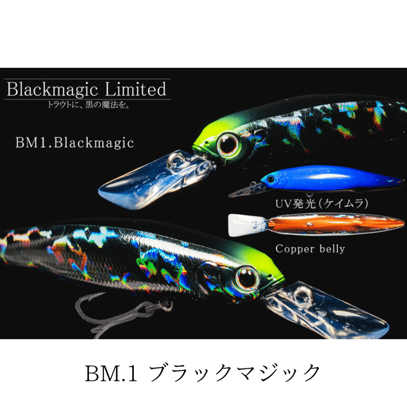 タックルハウス　ルアー　限定色 タックルハウス BITSTREAM 限定色【Black Magic Limited Color
