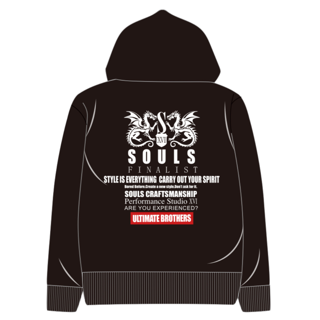 SOULS ジップパーカー（裏起毛） | ますへい STORE