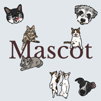 【マスコットイラスト】お顔、全身