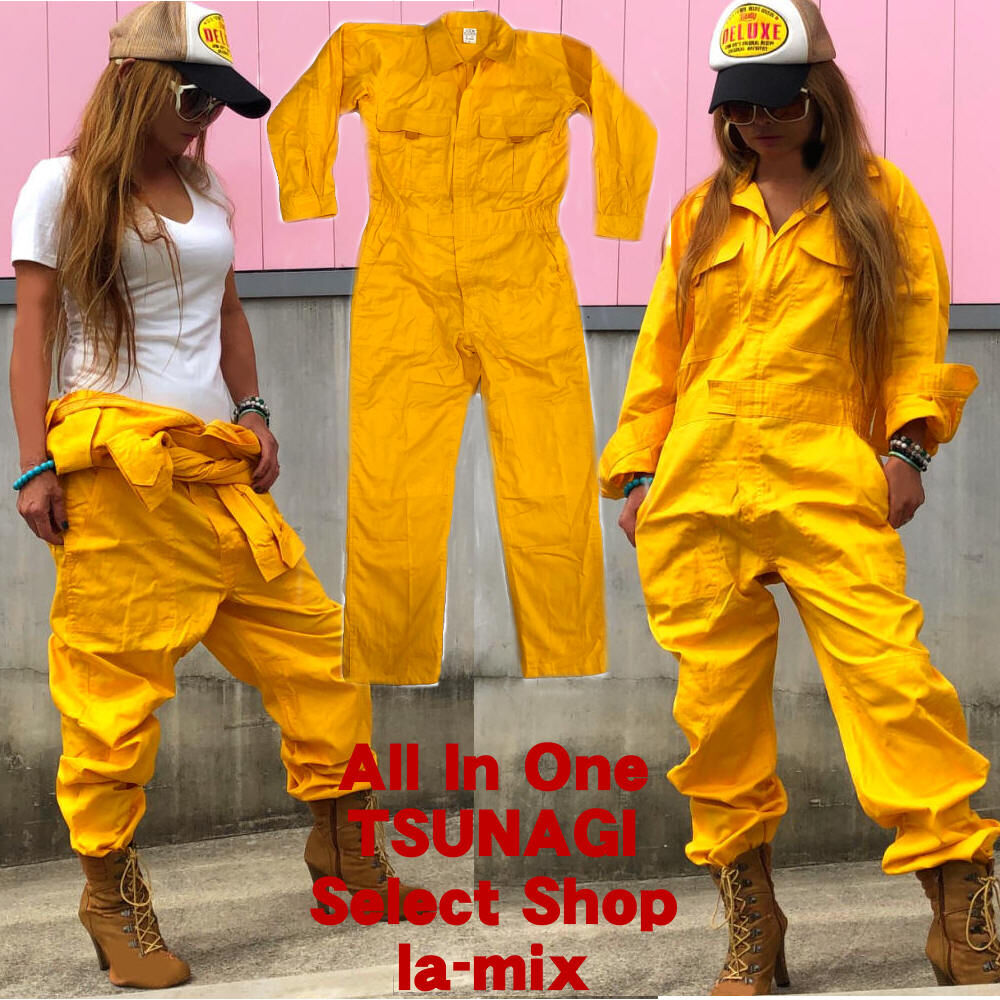 Walls オールインワン　ツナギ　作業着 ツナギ 作業服 長袖 つなぎ メンズ レディース おしゃれ デニム