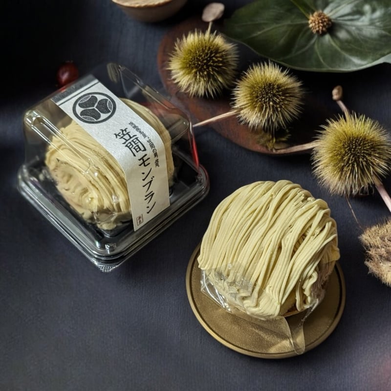 笠間モンブラン(4個) | 栗処 絹糸モンブラン くりと