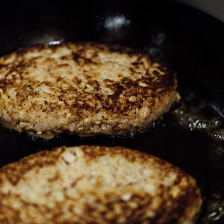 ［ふわふわハンバーグステーキ６個］のセット