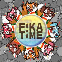 FIKA TIME LOGO 缶バッチ【enocinoco】e-21